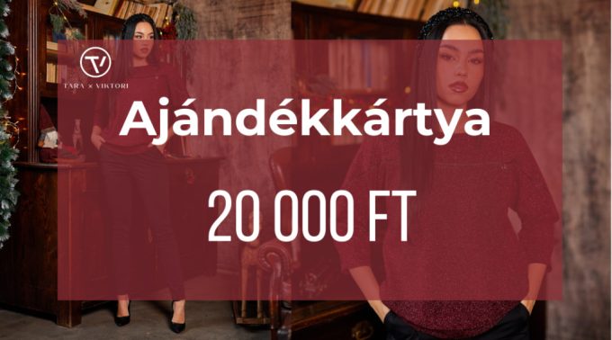 Ajándékkártya - 20 000 Ft