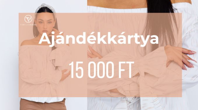 Ajándékkártya - 15 000 Ft