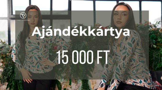 Ajándékkártya - 15 000 Ft