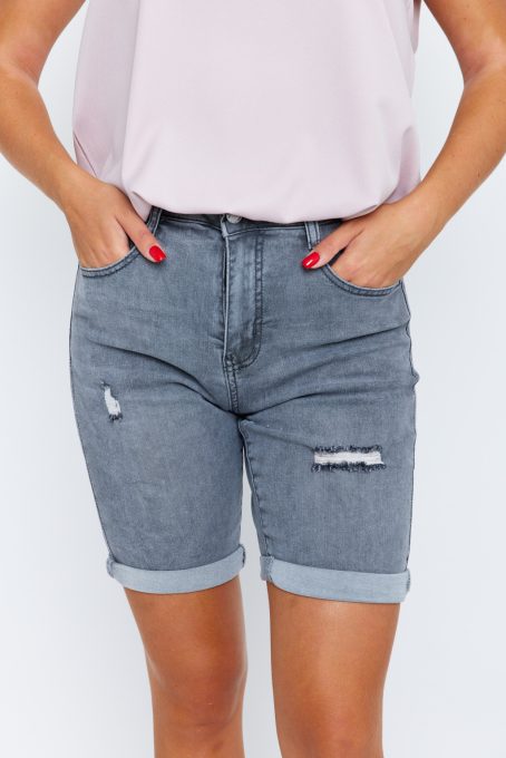 Women's short jeans, Tara x Viktori, Young & Free Collection