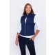 Nadiah women's vest, high-neck short vest with zipper, Tara x Viktori, Young & Free Collection