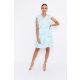 Cseresznye women's dress, frilled, V-neck A-line dress, Tara x Viktori