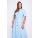 Harlowe women's dress, collared midi dress with belt and buttons, Tara x Viktori