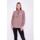 Sherry women's blouse, collared blouse with buttons and with cuffs, Tara x Viktori